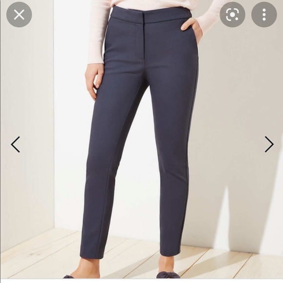 Loft Skinny Ankle Pants - Picture 3 of 3